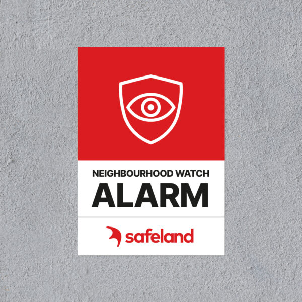 Skylt Alarm - A5